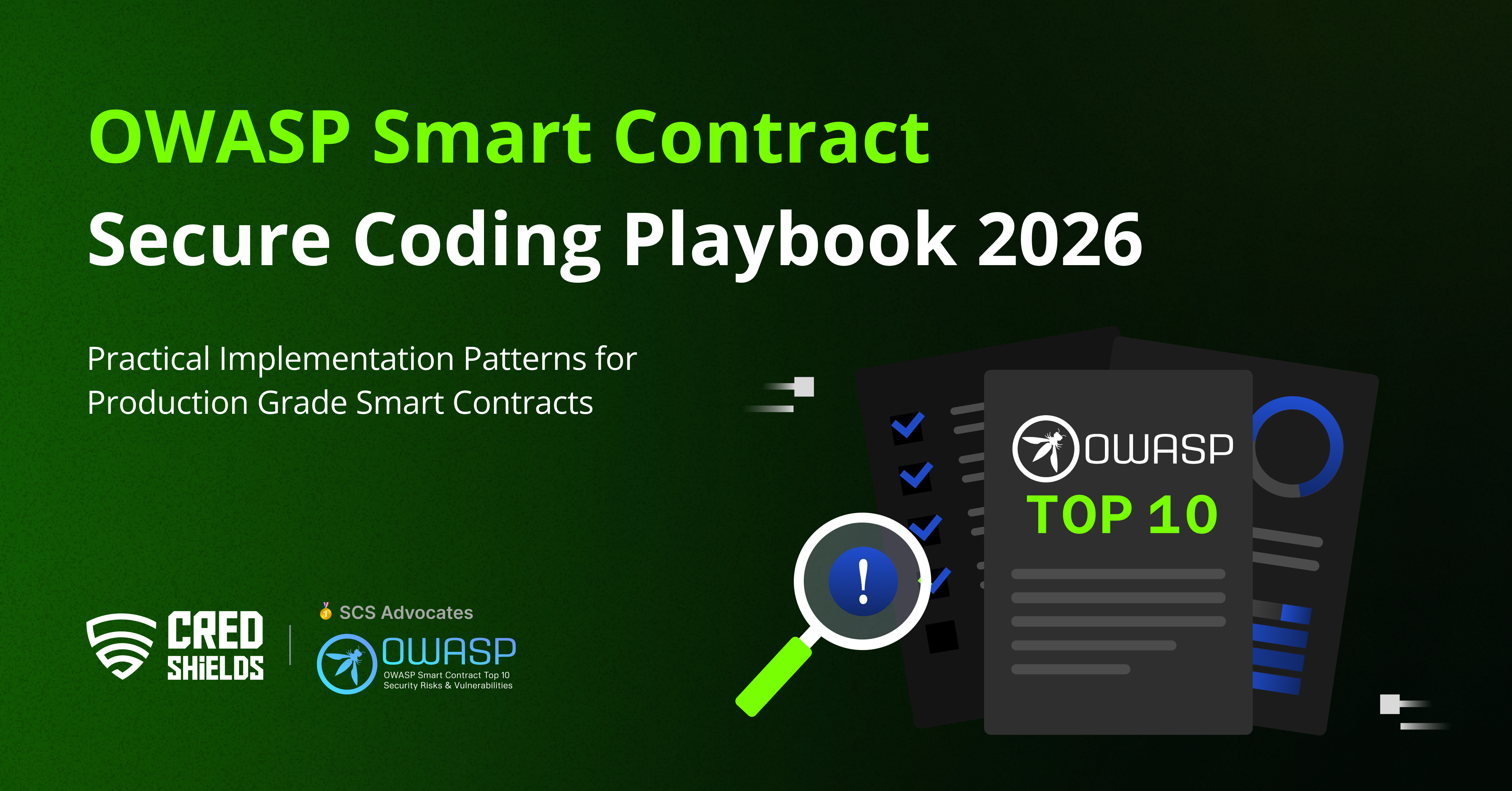 OWASP Smart Contract Secure Coding Playbook (2026)